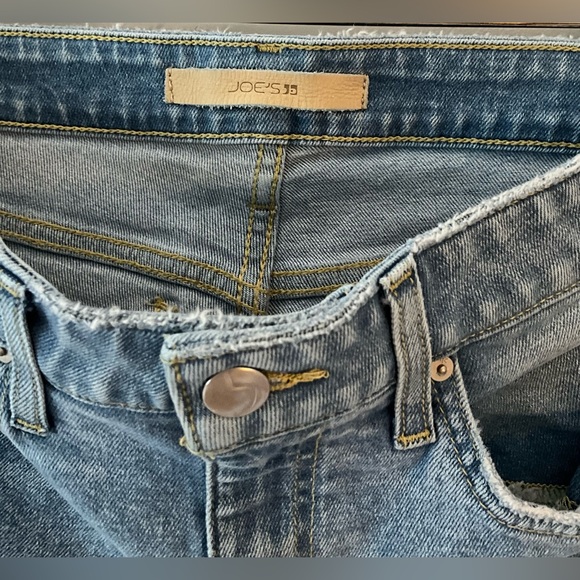 Joe’s Jeans THE ICON Mid Rise Skinny Crop Denim Willow Wash TSMWLW5919 Size 28 - Picture 2 of 4